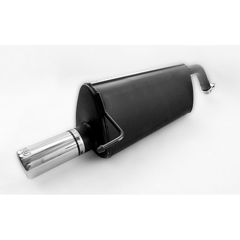Ulter Sport, Sportauspuff, 80mm, passend für Fiat Grande Punto + Evo 1.2i 48kW/1.4i 57kW/1.4i 16V 70kW (2005-), E-zugelassen