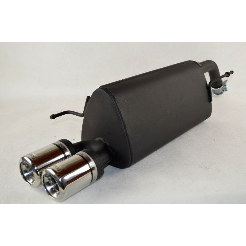 Ulter Sport, Sportauspuff, 2x80mm, passend für Fiat Grande Punto/Punto EVO 2005-2012
