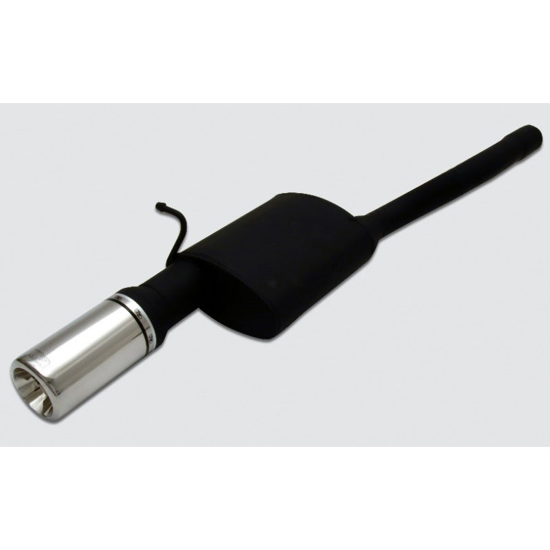 Ulter Sport, Sportauspuff passend für Ford Focus I Combi 1.4i 55kW/1.6i 74kW/1.8i 85kW/2.0i 96kW 1998-2005 100mm, Stahl, Schwarz