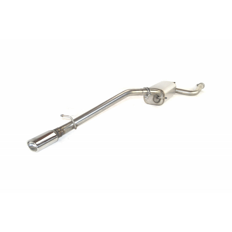 Ulter Sport, Edelstahl-Sportauspuff, Passend für Ford Focus II HB 1.4i/1.6i/1.8i/2.0i/1.8 TDCi 2005-2010, 95x65 mm