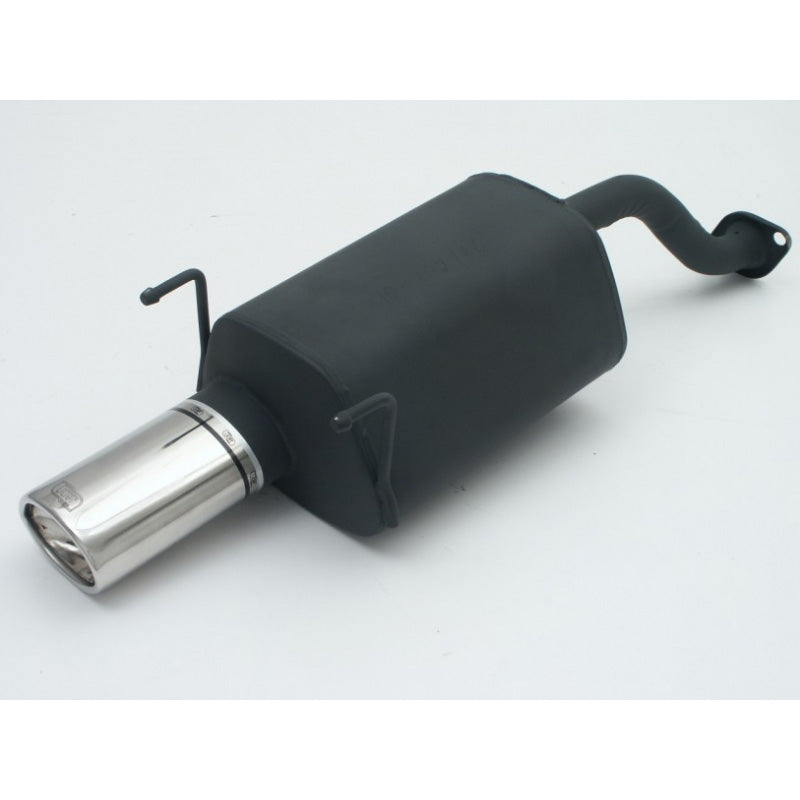 Ulter Sport, Sportauspuff, Edelstahl, Passend für Honda Civic V HB 1.3i/1.5i/1.6i (1992-1996), E-geprüft, 120x80mm