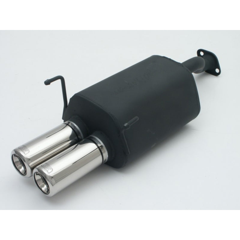 Ulter Sport, Sportauspuff, Doppel 80mm, Passend für Honda Civic VII HB 1.4i & 1.6i Sport 2001-2005, E-geprüft