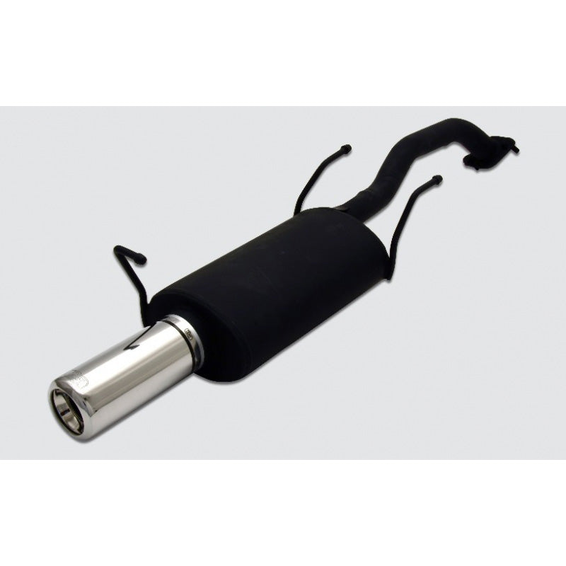 Ulter Sport, Sportauspuff, 100mm, Passend für Hyundai Accent HB 1.3i/1.5i (1994-1999), E-geprüft
