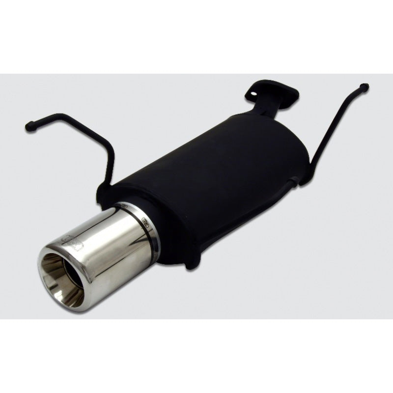 Ulter Sport, Sportauspuffanlage, Edelstahl, passend für Nissan Almera N16 HB 1.5i/1.8i (2000-2006), 100 mm