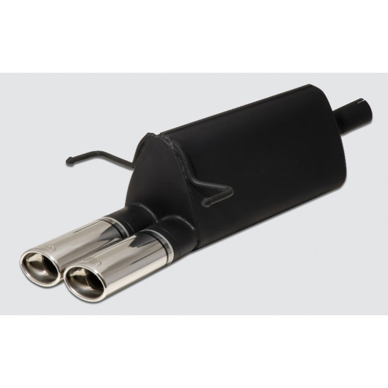 Ulter Sport, Sportauspuffanlage, Edelstahl, passend für Opel Astra H HB 1.4i/1.6i/1.8i (2004-2009), 2x 95x65mm