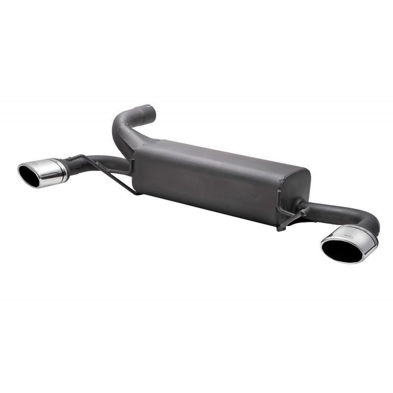 Ulter Sport, Doppel-Sportauspuff, 95x65mm, Passend für Opel Astra J HB 1.6 T 132 kW (2010-)