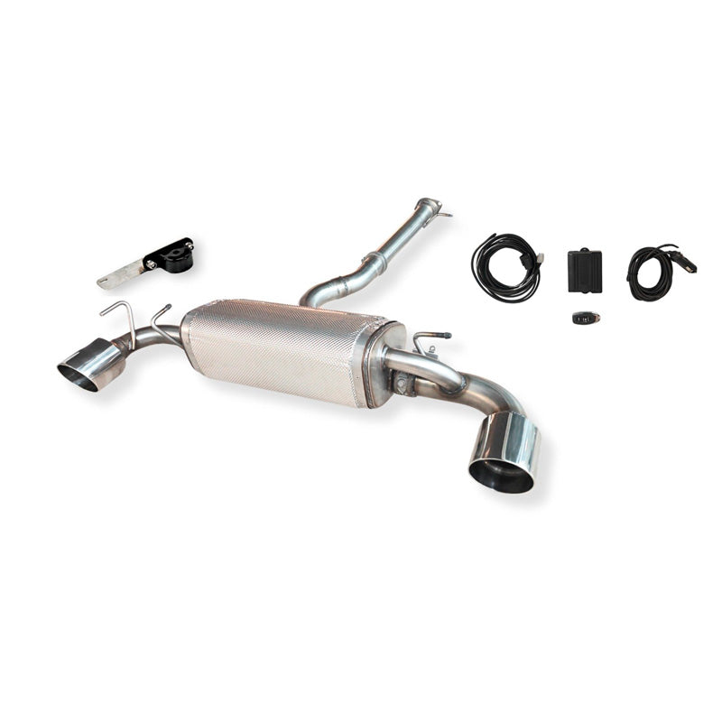 Ulter Sport, Sportauspuffanlage, Doppelwandiger Edelstahl, passend für Toyota GR Yaris Mk2 (2024-)