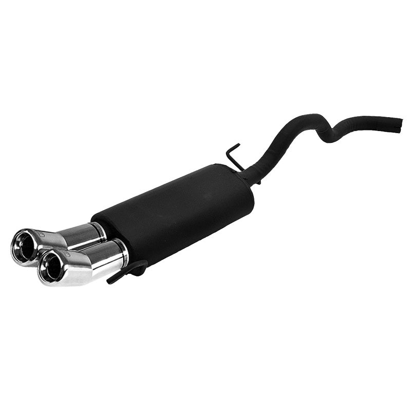 Ulter Sport, Sportauspuff, 2x 80mm, Passend für Volkswagen Polo 6N HB 1995-2001
