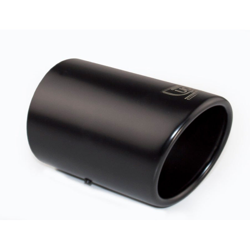 Ulter Sport, Endrohr - Rund Ø80mm - Länge 120mm - Montage 45-65mm - Schwarz Edelstahl