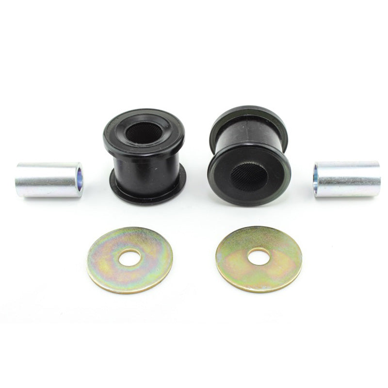 Whiteline, Lenker Radaufhängung - Lower Inner Rear Bushing passend für Saab 9-2X Estate / Subaru Forester SF-SG/Impreza/Legacy I-III/Legacy Outback/Outback 1989-2008, PU-Rim, Schwarz