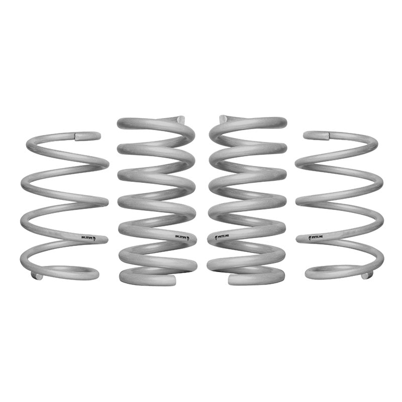 Whiteline, Performance Tieferlegungsfedern passend für Ford Mustang 2015- VA25/HA25mm, Stahl, Grau